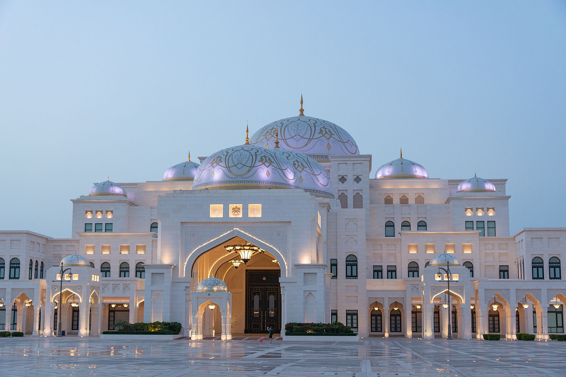 Qasr Al Watan, der Präsidentenpalast, Abu Dhabi